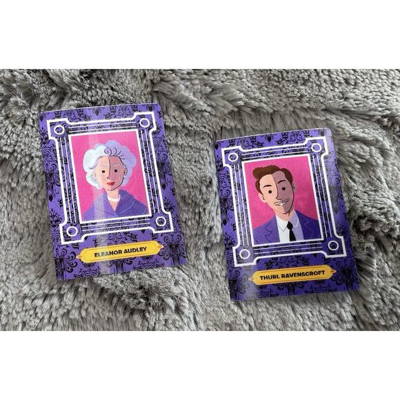 Disneyland Ghost Host Haunted Mansion Magic Key Trading Cards 2 Pack Bundle Set - Picture 1 of 9